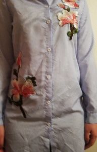 Embroidered Tunic Top